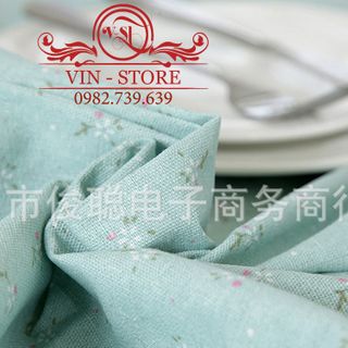 Khăn trải bàn canvas không ren KT 140x220cm nhiều họa tiết nhiều mẫu KB trangtrinhacua