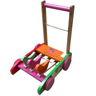 Xe gà tập đi bằng gỗ mommy care/Xe tập đi