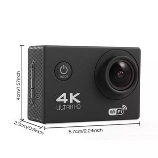 Camera hành trình chống nước 4K SPORT Ultra HD DV kết nối WF bằng phần mềm Goplus Cam góc quay 170 độ bảo hành 1 đổi 1