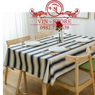 Khăn trải bàn canvas bố cao cấp nhiều mẫu KT 90x140cm PVC mỏng chống thấm nhẹ nhiều họa tiết KB trangtrinhacua