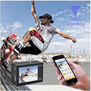 Camera hành trình chống nước 4K SPORT Ultra HD DV kết nối WF bằng phần mềm Goplus Cam góc quay 170 độ bảo hành 1 đổi 1