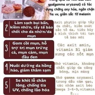 TINH BỘT CÁM GẠO LỨT TT TẨY TẾ BÀO CHẾT