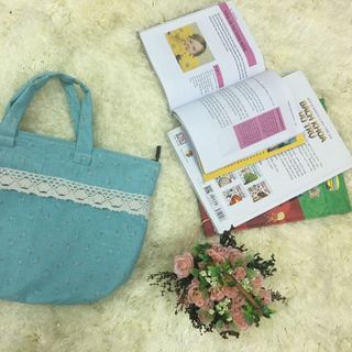 Túi nữ handmade đeo vai thời trang vải bố canvas nhiều mẫu TXV trangtrinhacua