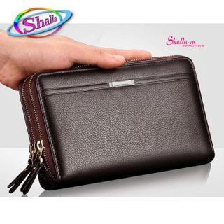 Ví dài cầm tay nam nữ Lesin N1 Shalla