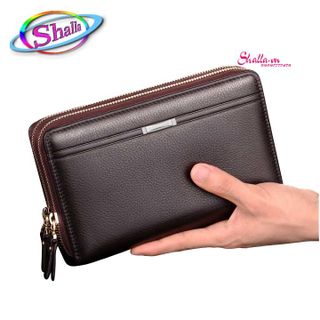 Ví dài cầm tay nam nữ Lesin N1 Shalla