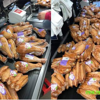 Cánh ngỗng đùi ngỗng Nga