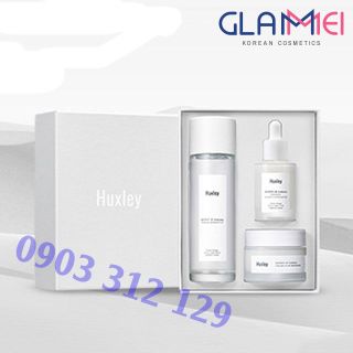Bộ Dưỡng Trắng Sáng Da Cao Cấp Huxley Brightening Trio