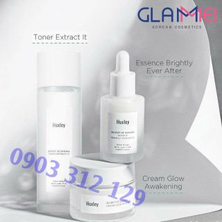 Bộ Dưỡng Trắng Sáng Da Cao Cấp Huxley Brightening Trio
