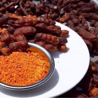 Me lao kèm muối