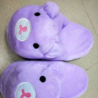 dép bông hình thú mang trong nhà dài 26cm free size