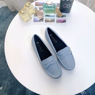 Giày Mọi da thật đế thể thao êm mềm