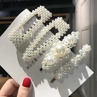 Sét kẹp ngọc trai 4 cây