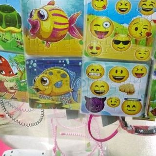 tranh ghép giấy cứng 14x 14cm