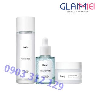 Bộ 3 Cấp Nước Dưỡng Ẩm Cho Da Huxley Hydration Trio