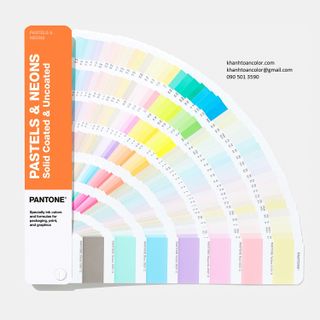Bảng màu Pantone Pastel Neon Coated Uncoated GG1504A Pantone mới năm 2019