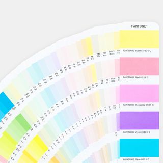 Bảng màu Pantone Pastel Neon Coated Uncoated GG1504A Pantone mới năm 2019