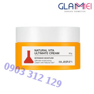 Kem Dưỡng Ẩm Tối Ưu Suiskin Natural Vita Ultimate Cream 80g