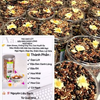 Trà gạo lứt đậu đen xanh lòng Ngô Mích