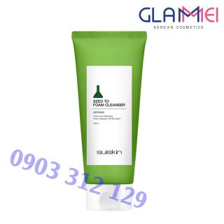 Sữa Rửa Mặt Suiskin Seed To Foam Cleanser 180ml