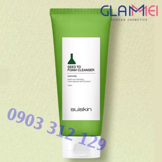 Sữa Rửa Mặt Suiskin Seed To Foam Cleanser 180ml