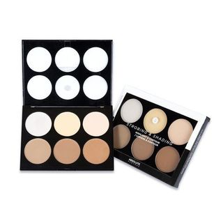 Bảng Phấn Tạo Khối Tăng Sáng Khuôn Mặt - Absolute New York Highlighter and Contour Palette 6 Ô