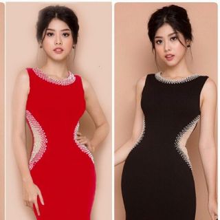 ĐẦM ÔM EO PHỐI LƯỚI LAI DÚN