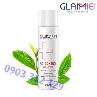 GEL DƯỠNG TRỊ MỤN SUISKIN AC CONTROL GEL LOTION 150ML