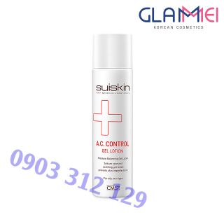GEL DƯỠNG TRỊ MỤN SUISKIN AC CONTROL GEL LOTION 150ML