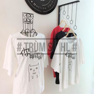 Áo Thun Mèo meo meo