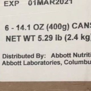 Sữa bột Ensure Mỹ Original Nutrition Powder hộp 400g date 3/2021