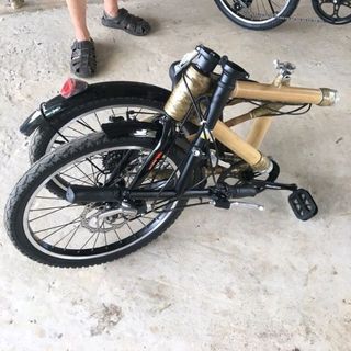 xe đạp tre gấp thân thể thao