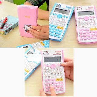Máy tính học sinh mẫu kitty doraemon
