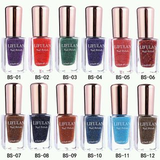 Sơn Nail LIFULAN Nhũ Màu Bóng 12ML