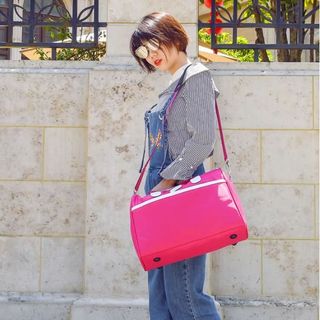 Túi xách túi trống du lịch phối màu hàn quốc hành lý DUFFEL-2AR Shalla