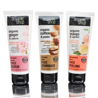 Tẩy tế bào chết dành cho da mặt Organic 75ml