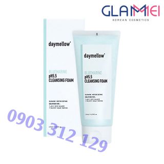 Sữa Rửa Mặt Dạng Bọt Daymellow Blue Marrine Ph55 Cleansing Foam