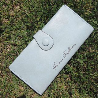 Ví nữ dáng dài Hàn Quốc khóa nút ngoài HORROW FASHION