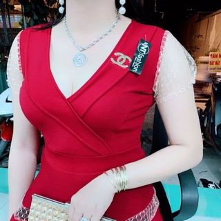 ĐỒ BỘ NỮ THUN CỔ VEST PHỐI REN