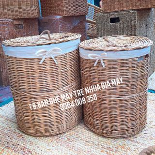 Sọt mây đựng đồ dơ khách sạn