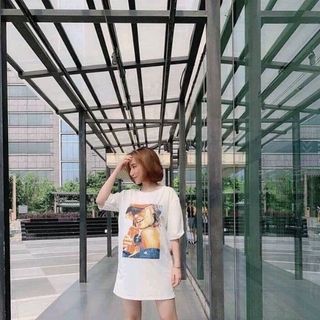ĐẦM THUN IN HÌNH CÔ GÁI