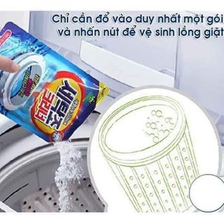 Bột tẩy vệ sinh lồng máy giặt