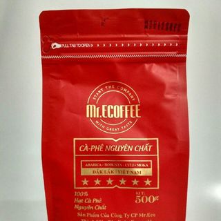 Cà phê bột xay túi đỏ 500g