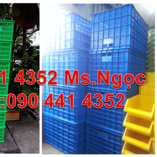 Thùng nhựa đựng trái câysóng nhựa lớn giá rẻsóng nhựa đựng rau củ