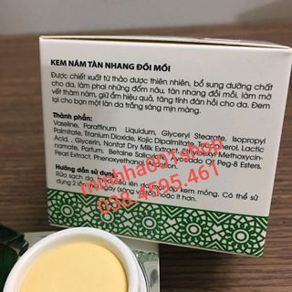 kem nám tàn nhang đồi mồi 15g bamila