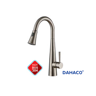 Vòi rửa chén nóng lạnh củ ống tròn inox 304 DHC-04A DAHACO giá sỉ