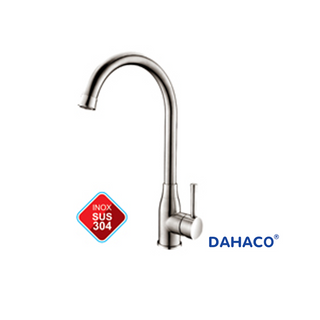 Vòi rửa chén nóng lạnh ống tròng inox 304 DHC-04E DAHACO giá sỉ