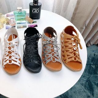 Giày Sandal chiến binh dây mảnh trẻ trung