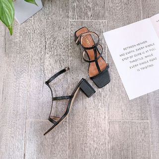 Giày Sandal 6p dây mảnh cao cổ