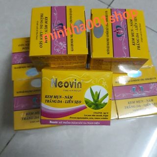 Kem mụn nám trắng da mờ thâm sẹo 10g Neovin