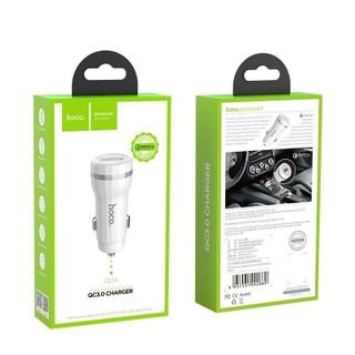 Tẩu oto Hoco Z27A - Hỗ trợ sạc nhanh QC30-Bảo hành 12 tháng